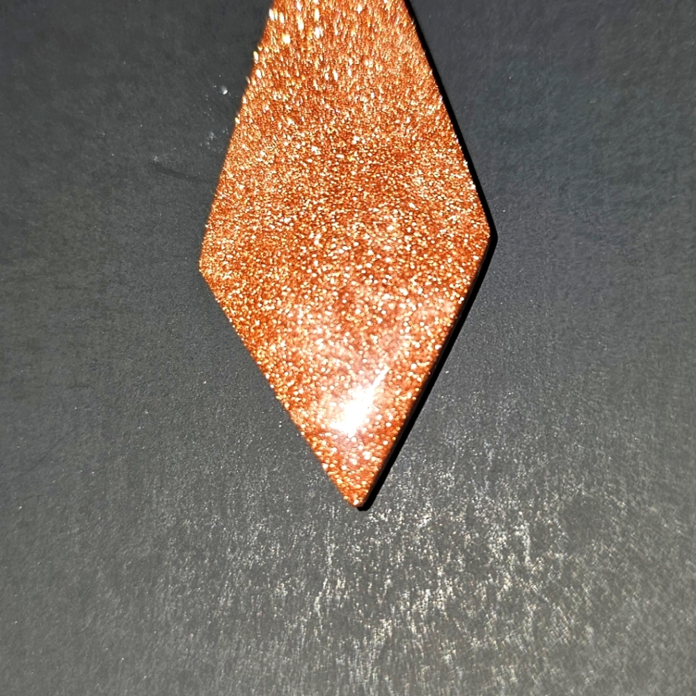 Goldstone pendant